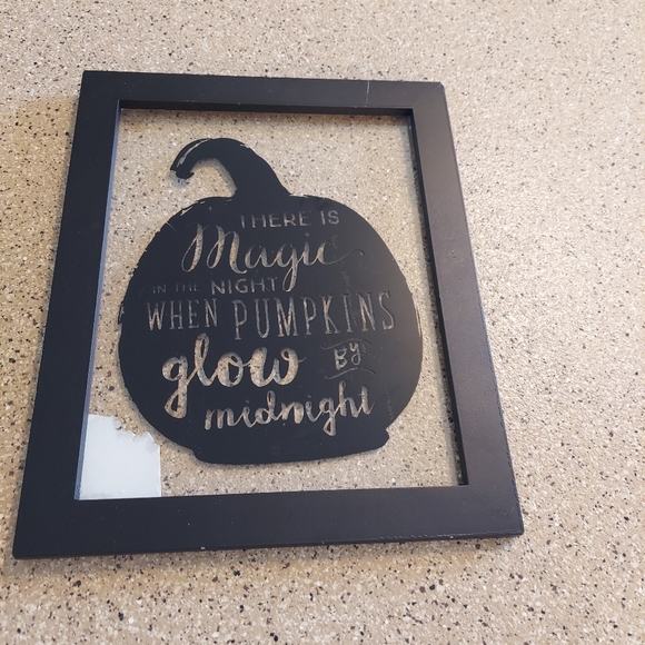 Fall pumpkin Target home decor hanging picture - Picture 4 of 5